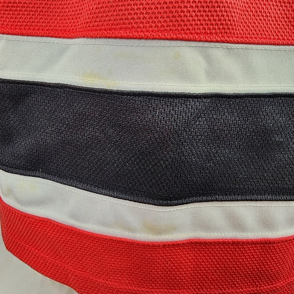 Reebok Licensed NHL New Jersey Devils Home Hockey Jersey Blank Size Large Red - Picture 12 of 16